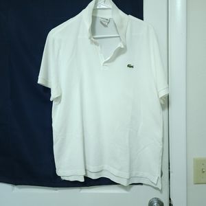 Lacoste White Polo Shirt